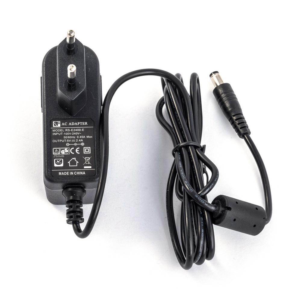 Steckernetzteil 5V/2,4A Adapter RS-E2400-E Hohlstecker 5,5/2,1mm Steckernetzteil 5V/2,4A Adapter RS-E2400-E Hohlstecker 5,5/2,1mm