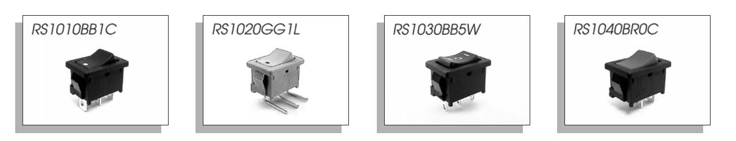 Schalter netz- RS1030BB5W-4000