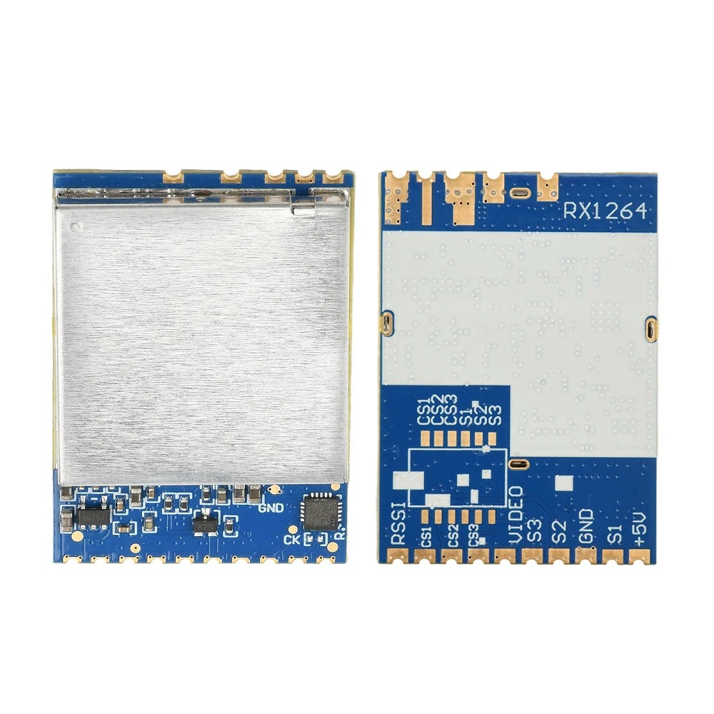 RX1264-SPI 1.2G (1000-1200MHz) модуль відеоприймача (VRX) RX1264-SPI 1.2G (1000-1200MHz) модуль відеоприймача (VRX)