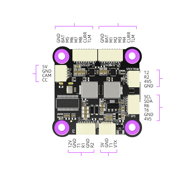 Контролер польоту Radiolink F722 без ESC