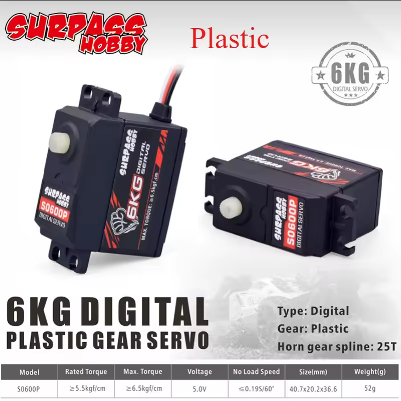 Серводвигун S0600P 6KG (SP-860010-07 – Surpass)