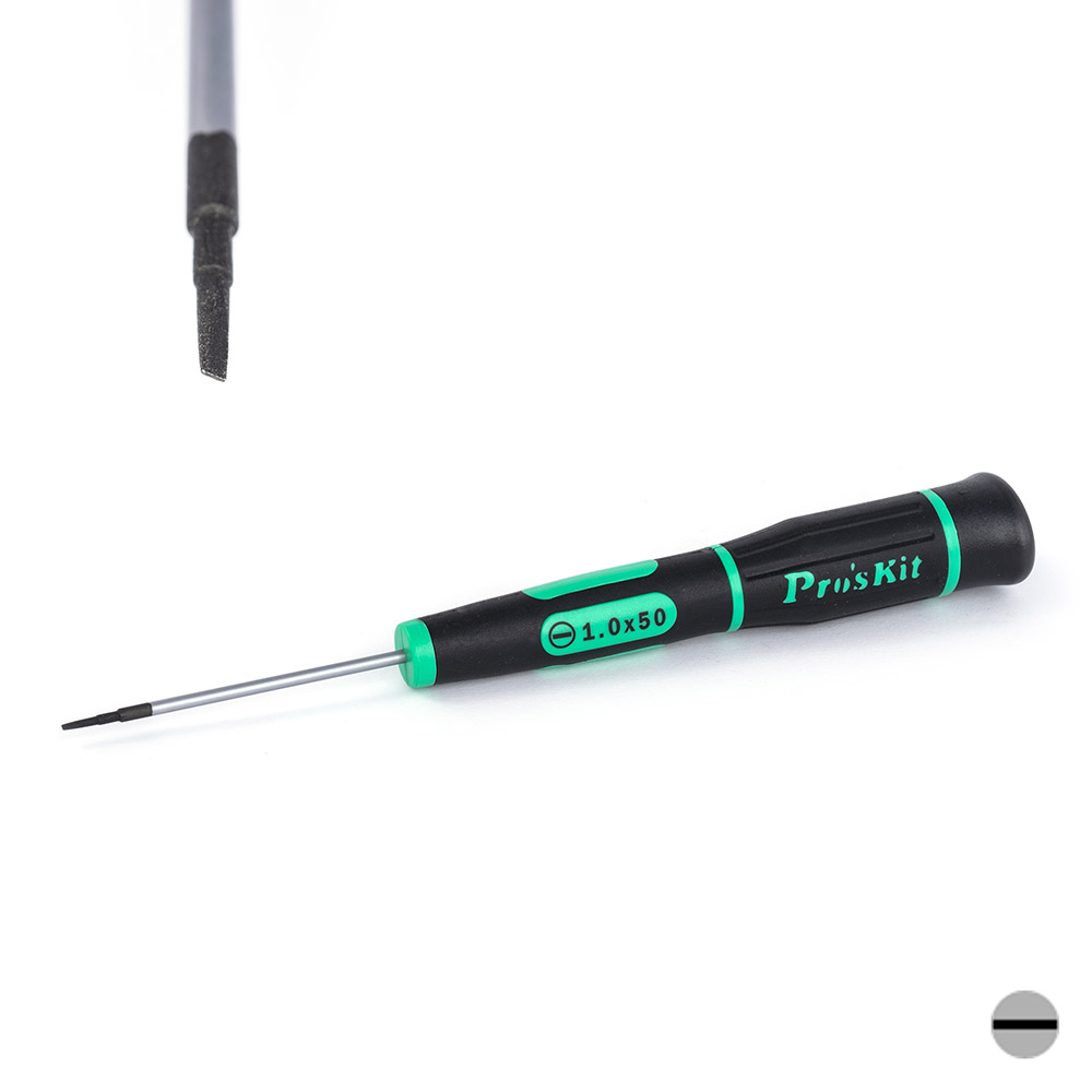 SD-081-S1 Precision Slotted Screwdriver (-1.0 x 50mm) SD-081-S1 Precision Slotted Screwdriver (-1.0 x 50mm)