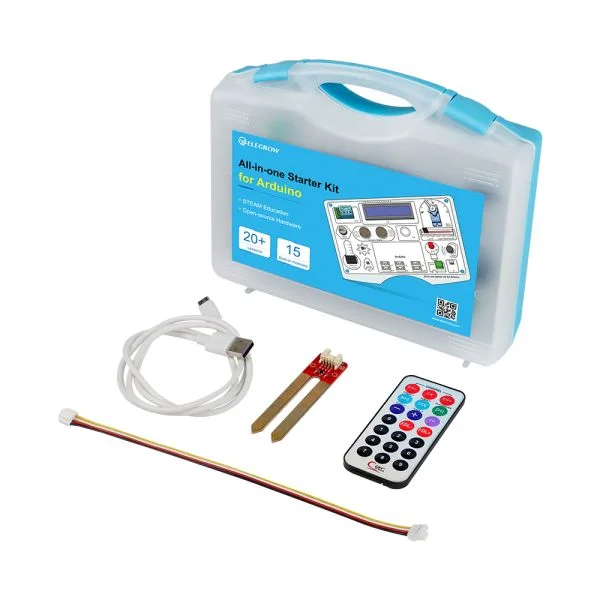 Set All-in-one Starter Kit for Arduino Common Board Design Kit with 15 Sensors and 21 Lessons