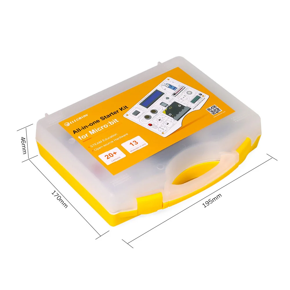 Set All-in-one Starter Kit for Micro:bit with Common Board design: 13 Modules and 21 Lessons (Micro:bit nicht enthalten)