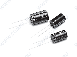 4,7uF 400V 10x15mm (ECAP 4,7/400V 1015 105C SH Yageo) (Elektrolytkondensator)