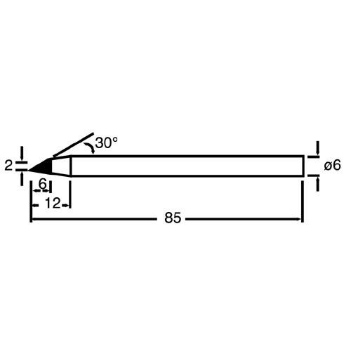 SI-S120T-6BС (Lotspitze fur Lotkolben 8PK-S120NB-60)