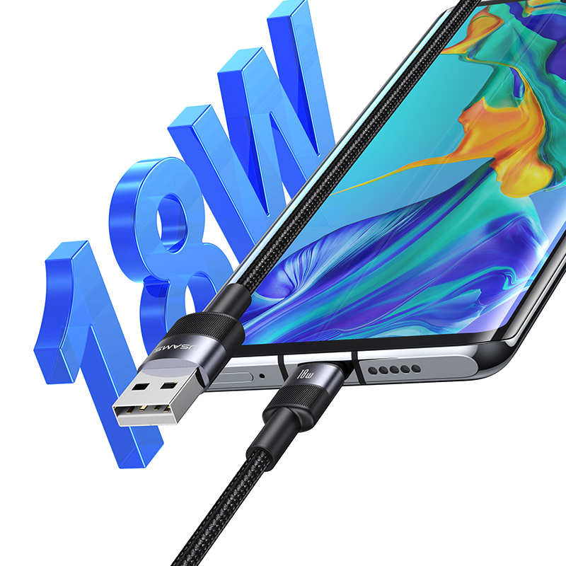 SJ718 Type-C 3A Aluminum Alloy Data Cable - SY Series 1.2m (SJ718USB01 Tarnish – USAMS) SJ718 Type-C 3A Aluminum Alloy Data Cable - SY Series 1.2m (SJ718USB01 Tarnish – USAMS)