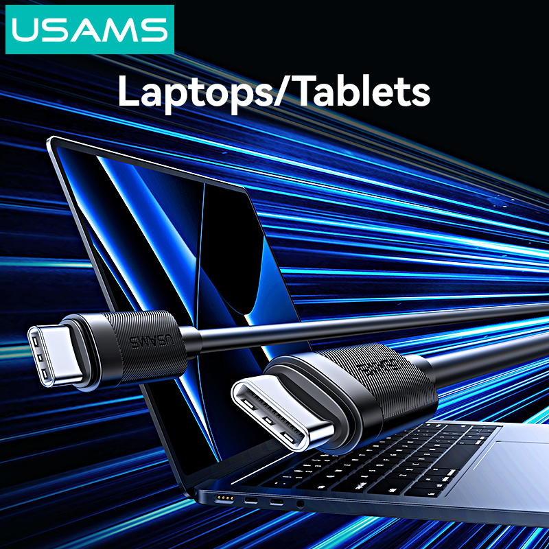 SJ780 U94 60W Type-C to Type-C Fast Charging & Data Cab (SJ780USB01 Black – USAMS) SJ780 U94 60W Type-C to Type-C Fast Charging & Data Cab (SJ780USB01 Black – USAMS)