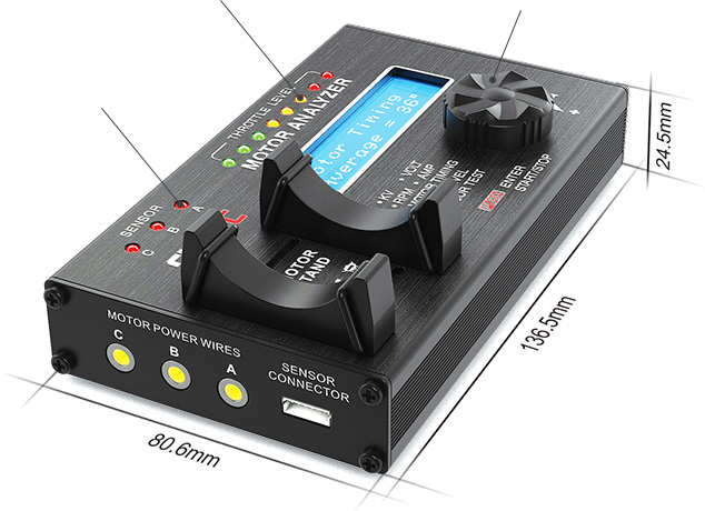 Тестер БК моторів Motor Analyzer SK-500020-01