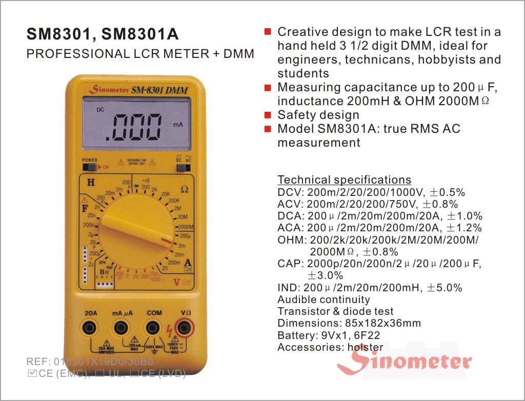 Multimeter LCR-Meter SE8301A