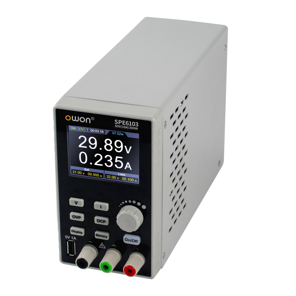 Лабораторний блок живлення 60V/10A, SPE6103