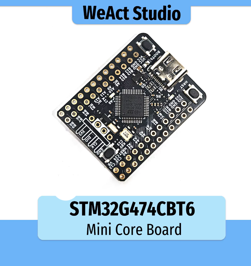 Налагоджувальна плата STM32G474CBT6 (WeAct Studio)