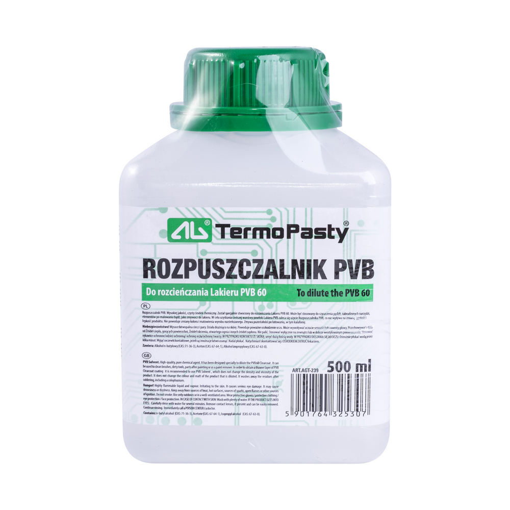 Lösungsmittel 500ml Verdünnungsmittel für PVB 60 Lackentferner AGT-239 Lösungsmittel 500ml Verdünnungsmittel für PVB 60 Lackentferner AGT-239