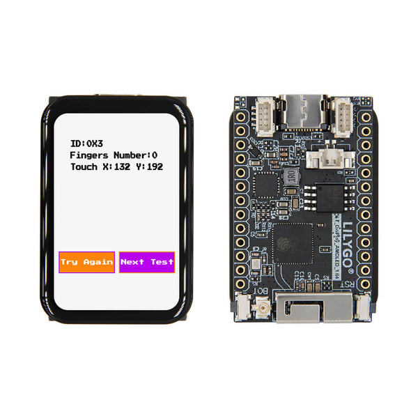 LILYGO® T-Display-S3 ESP32-S3 AMOLED 1.64-inch ICNA3311 Touch Display