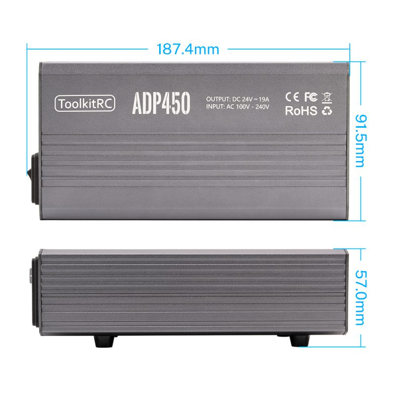 ADP450 блок живлення (– ToolkitRC)