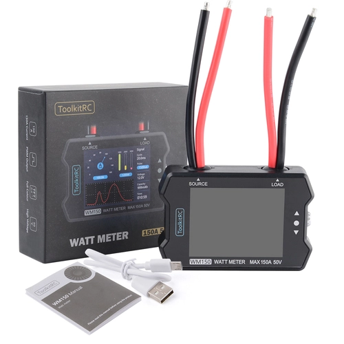 WM150 вимірювач потужності (TK23400-EU – ToolkitRC)