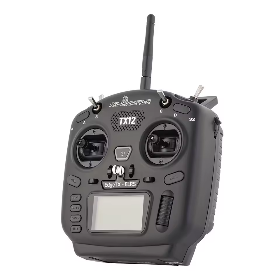 Steuersender RadioMaster TX12 MKII, Mode 2, ELRS 2.4