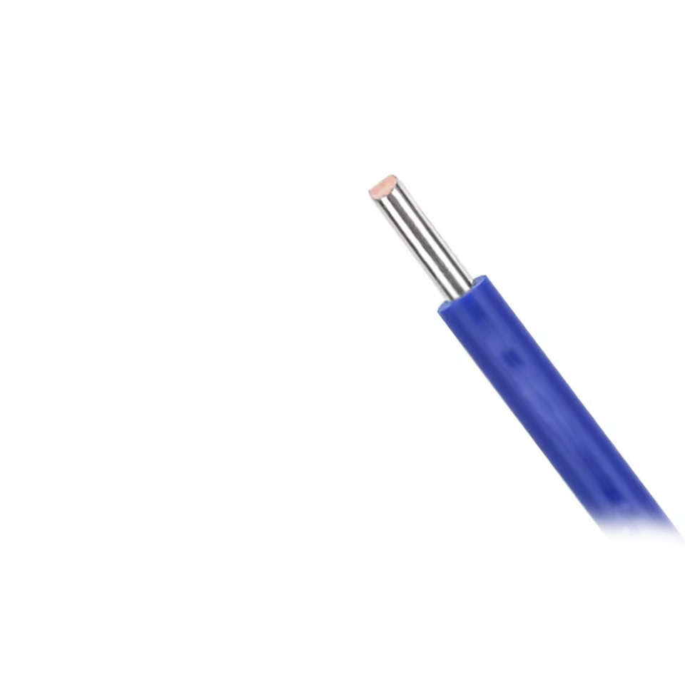 Провід одножильний луджений UL1007 (22AWG, 1x0.6mm2, мідь, PVC), синій
