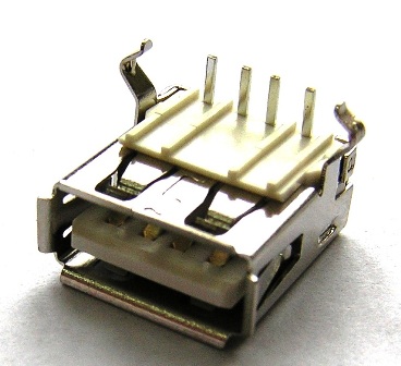 USBA-1J (USB-A1D122F-0N4N, USBA-G, KLS1-181A-W)
