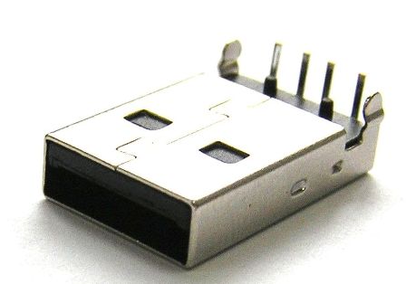 USBA DIP90° PLUG (USB-A1D60M-0B4N)