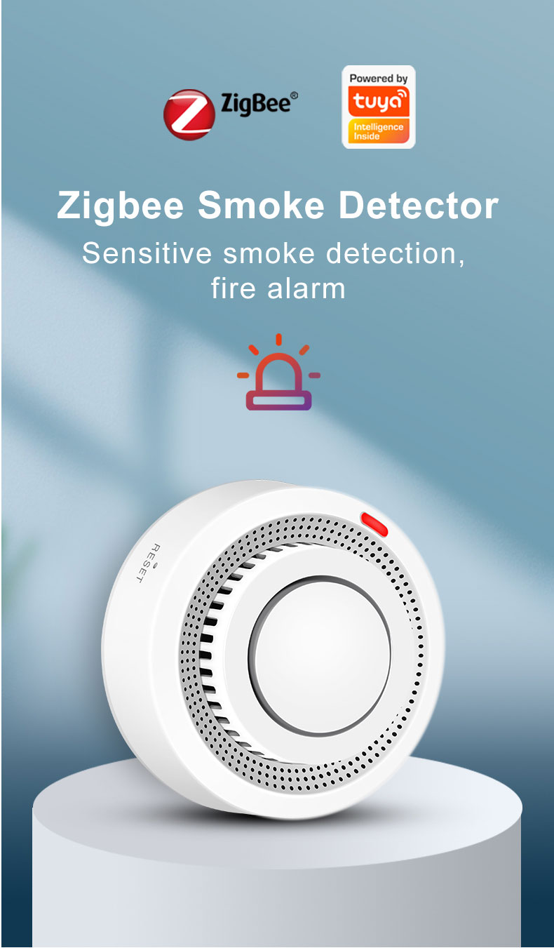 Датчик дыма, беспроводоной Zigbee (Earykong – ER-ZS01)