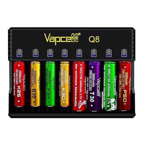 Зарядний пристрій на 8 каналів, Q8 charger