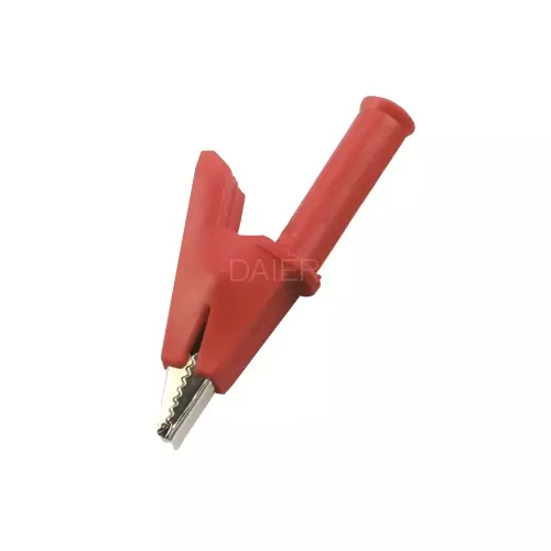 Крокодил червоний 10A, L=32/50mm, WD1096 Red