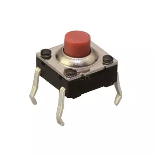 Кнопка тактова 6x6, H4,3mm, IP67, WS-M06-4.3 Кнопка тактова 6x6, H4,3mm, IP67, WS-M06-4.3