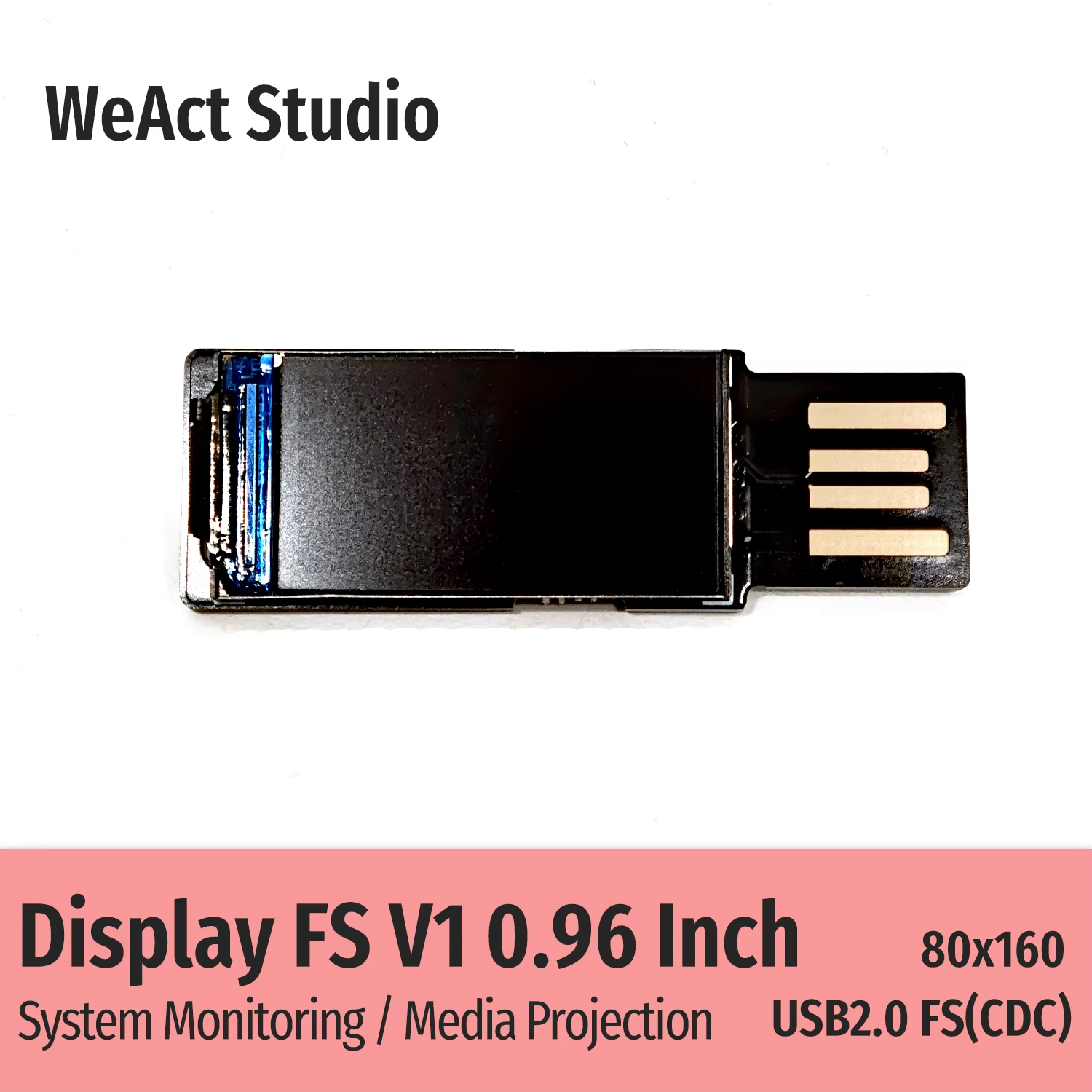 Display FS V1 0.96" (WeAct Studio)