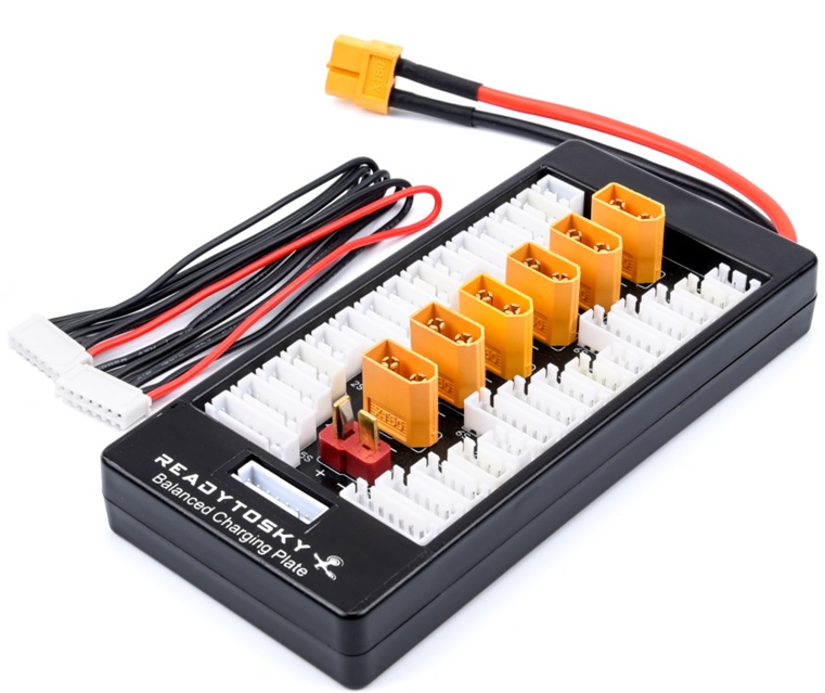 Розгалужувач, даптер XT60-F для заряджання 2-6S Lipo Розгалужувач, даптер XT60-F для заряджання 2-6S Lipo