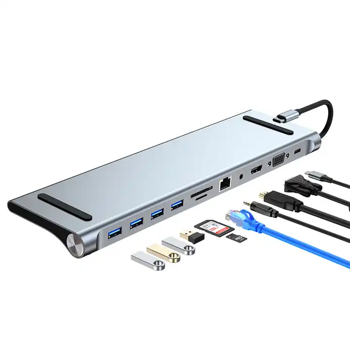 Концентратор USB 3.0, type-С HUB 11 в 1