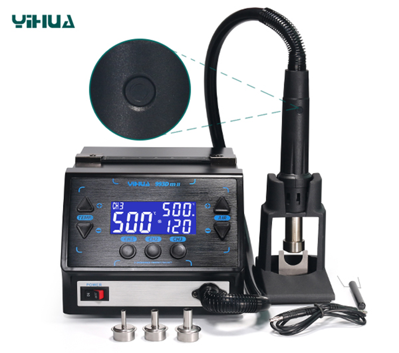 Термофен YIHUA 993Dm-II Термофен YIHUA 993Dm-II