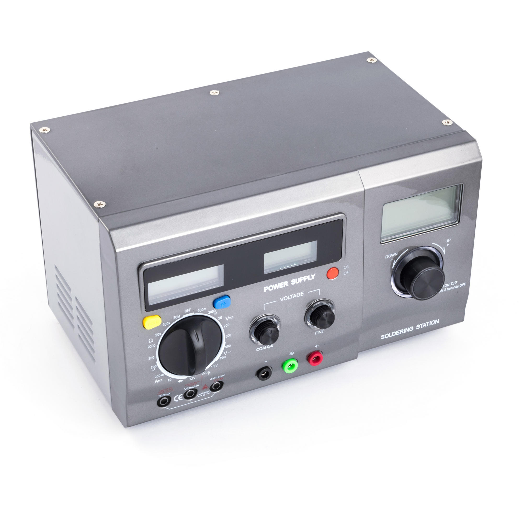 ZD-8901 Kombine 3 in 1 Digitale Lötstation - Multimeter - DC Netzteil Kompakt