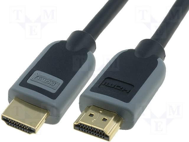 A-DK-108049 (Digitus) HDMI, 1m, vergoldet