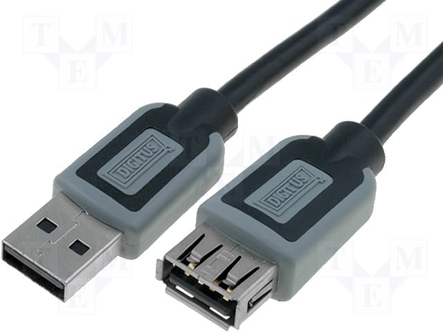 A-DK-112017 (Digitus) Kabel 5m, USB A (Steckkontaktbuckse) - USB A - (Stecker)