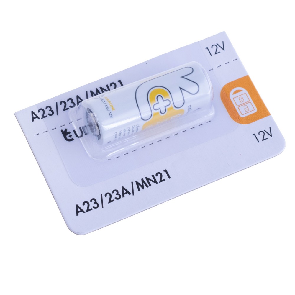 Батарейка A23 лужна 12V 1шт. Uniross SP5 A23 ALKALINE Батарейка A23 лужна 12V 1шт. Uniross SP5 A23 ALKALINE