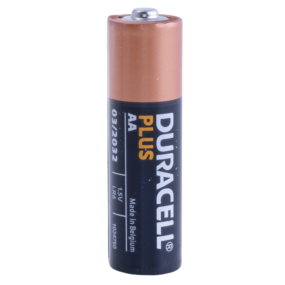 Батарейка AA лужна 1,5V 1шт. Duracell Plus LR6