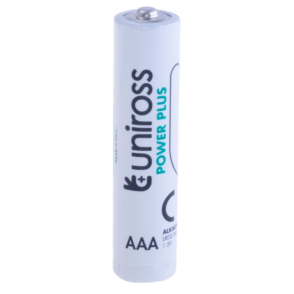 Батарейка AAA лужна 1,5V 1шт. Uniross Power Plus Alkaline AAA 1.5V - BX40