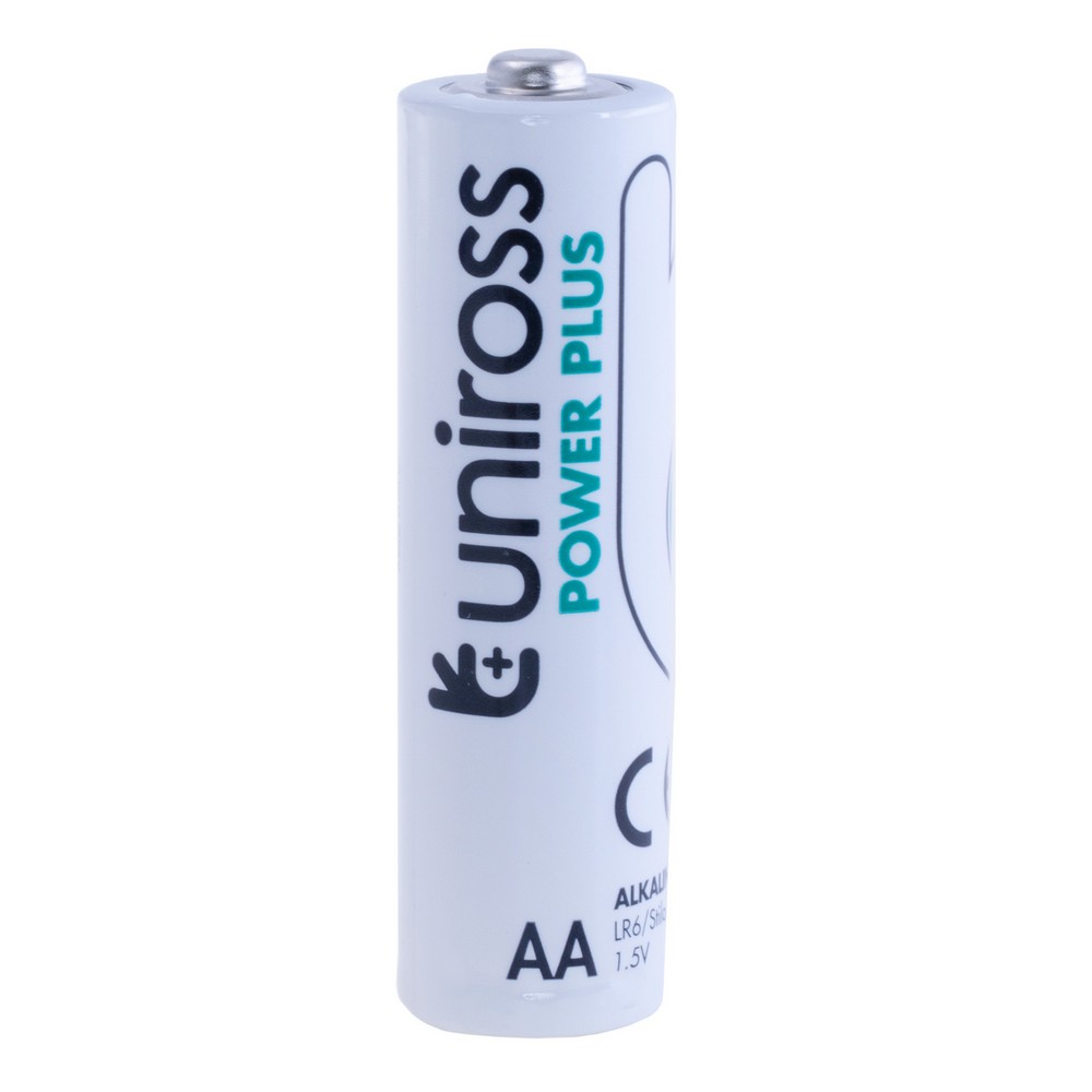 Батарейка AA лужна 1,5V 1шт. Uniross Power Plus Alkaline AA 1.5V - BX40 Батарейка AA лужна 1,5V 1шт. Uniross Power Plus Alkaline AA 1.5V - BX40