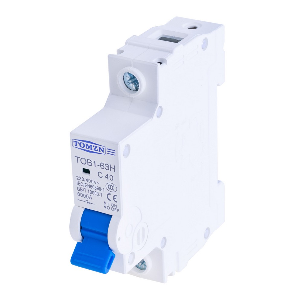 1P AC MCB 230/400V TOB1-63H 40A(TOMZN)