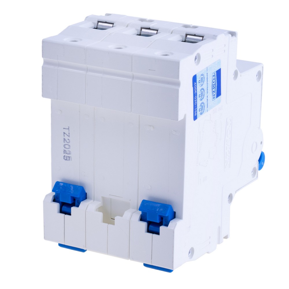3P AC MCB 230/400V TOB1-63H 25A(TOMZN)