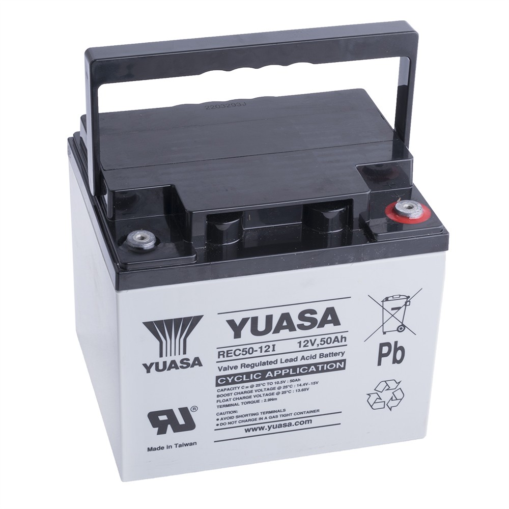 Аккумулятор 12V 50Ah свинцово-кислотный AGM (ACCU-REC50-12/Y)