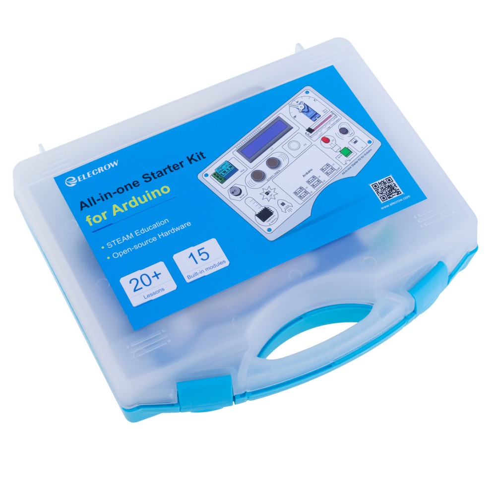 Set All-in-one Starter Kit for Arduino Common Board Design Kit with 15 Sensors and 21 Lessons Set All-in-one Starter Kit for Arduino Common Board Design Kit with 15 Sensors and 21 Lessons