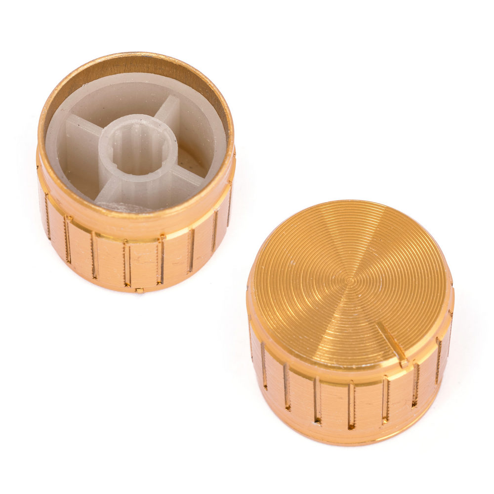 Griff fur Potentiometer AL-PK 21-17 gold Griff fur Potentiometer AL-PK 21-17 gold
