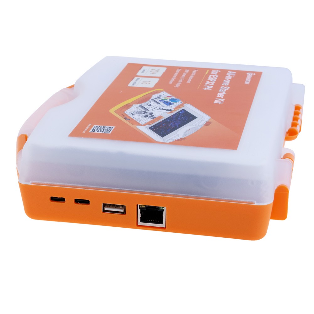 Set All-in-one Starter Kit for ESP32-P4 with Common Board design, 16 Modules and AI Lessons Set All-in-one Starter Kit for ESP32-P4 with Common Board design, 16 Modules and AI Lessons