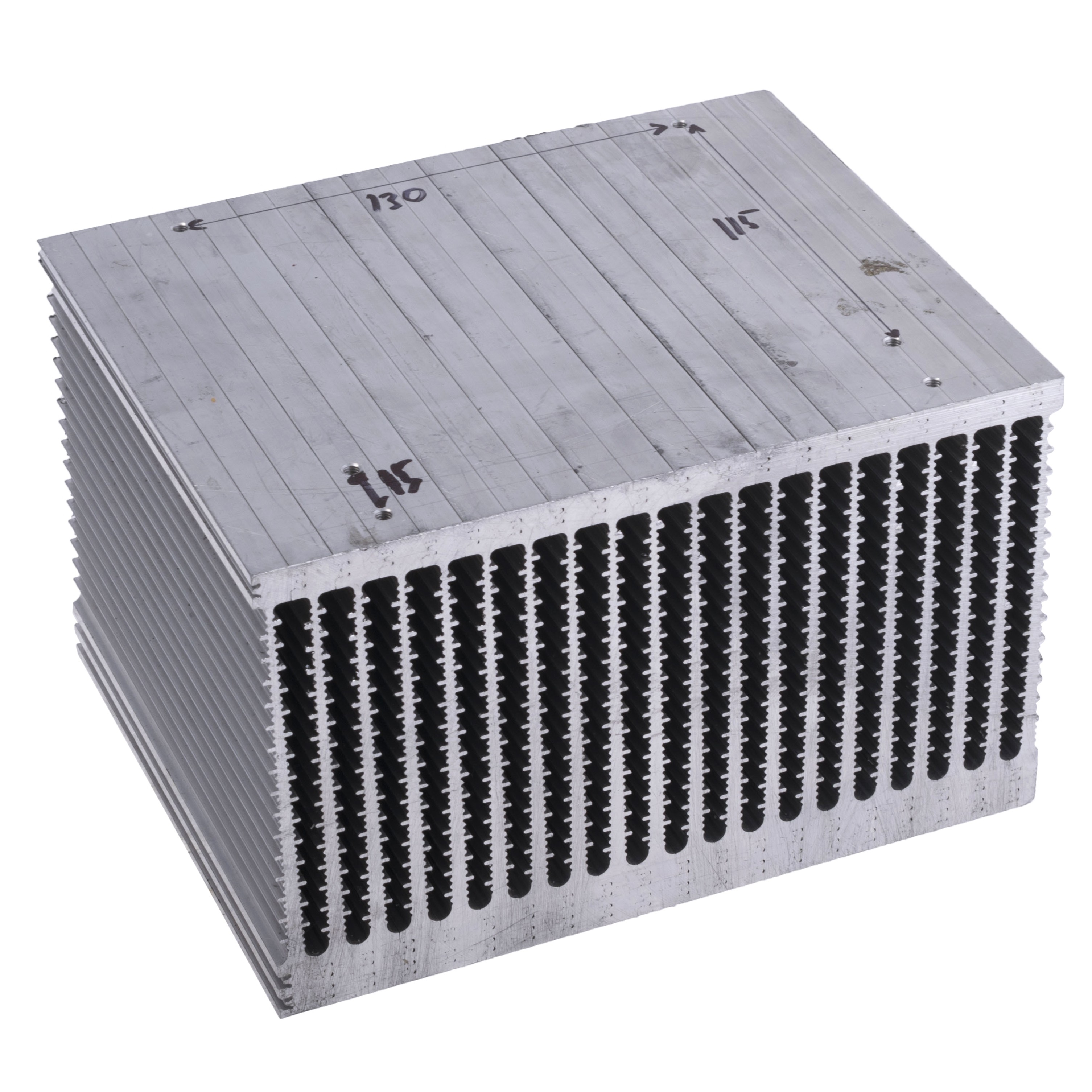 Алюминиевый радиатор 160x200x125мм Алюминиевый радиатор 160x200x125мм