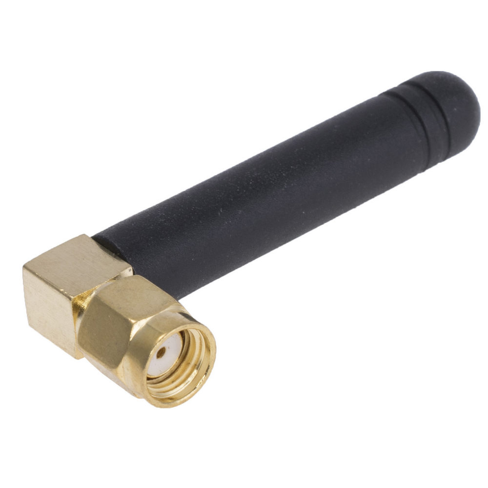 Antenne WiFi, SMA-Steckdose, Ecksteckdose (WIFI-2.4G-03-FR-51MM) Antenne WiFi, SMA-Steckdose, Ecksteckdose (WIFI-2.4G-03-FR-51MM)