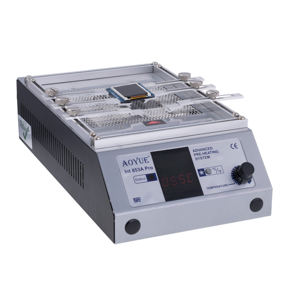 AOYUE Int853A Pro Quartz Infrarot-Unterheizung Station 600W Vorwärmer AOYUE Int853A Pro Quartz Infrarot-Unterheizung Station 600W Vorwärmer