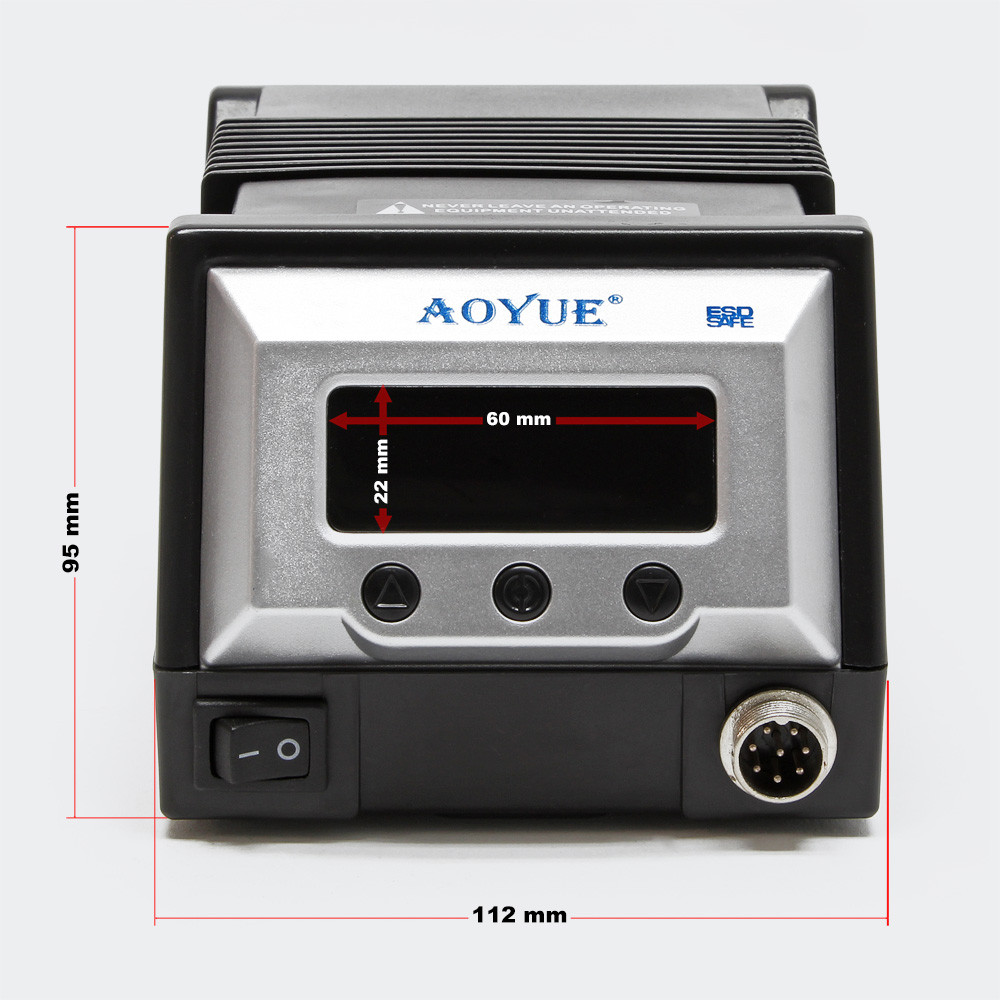 Паяльная станция AOYUE Int 9378 УЦЕНКА, отсутствует упаковочная коробка