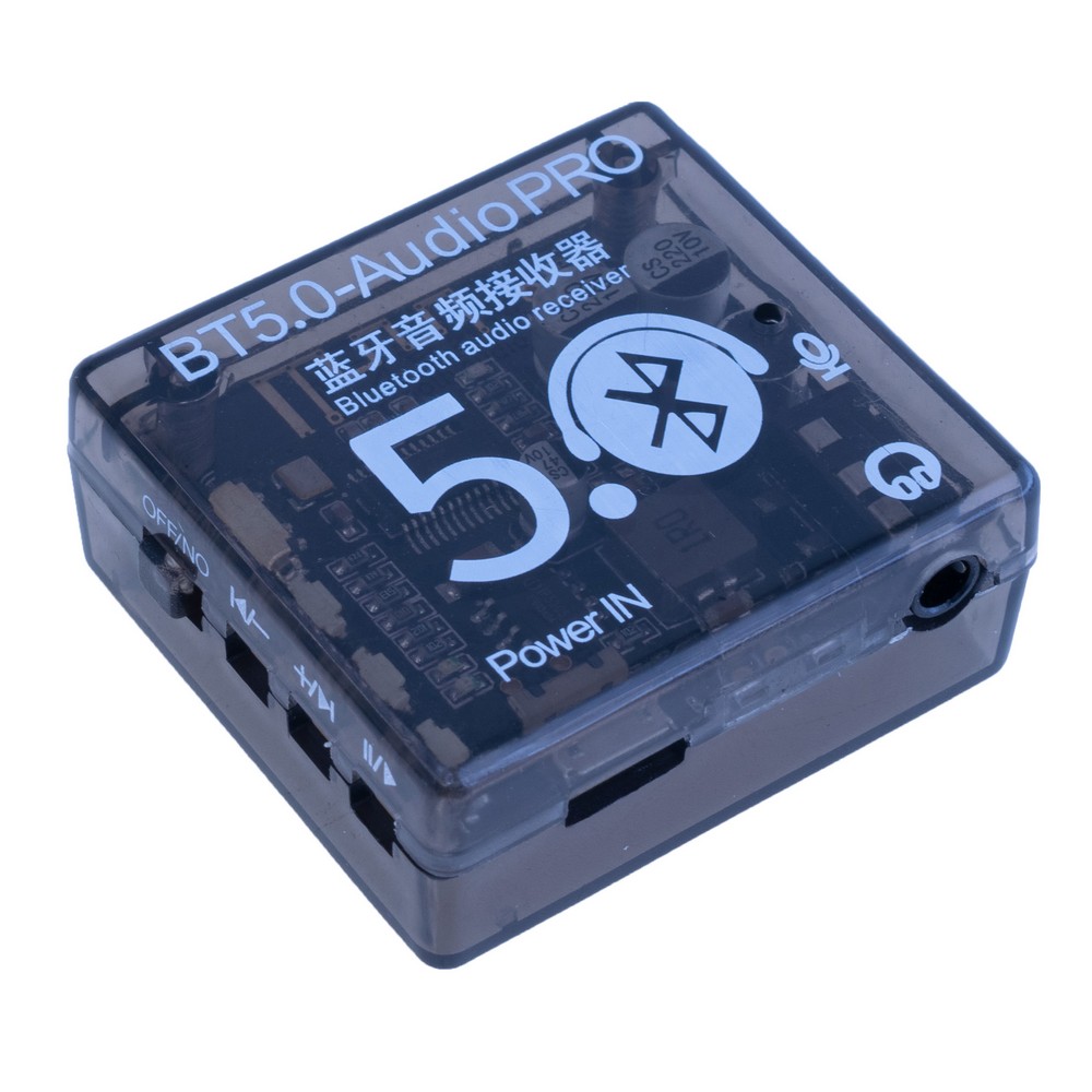 Аудіо приймач Bluetooth 5.0 у корпусі Аудіо приймач Bluetooth 5.0 у корпусі